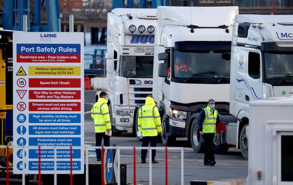 Irish FM Blames Brexit for Food Supply Disruptions in Northern Ireland - Sputnik International