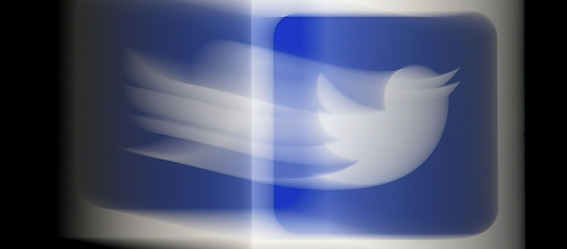 In this file photo taken on August 10, 2020 a photo illustration, a Twitter logo is displayed on a mobile phone in Arlington, Virginia - Sputnik International, 1920, 10.02.2021