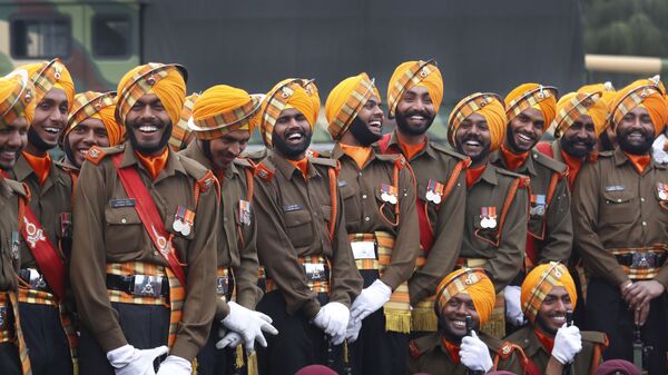 Indian army soldiers (File) - Sputnik International