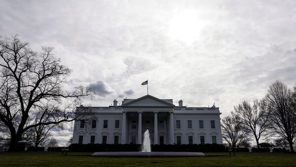 Clouds pass over the White House as preparations for the inauguration of President-elect Joe Biden continue in Washington, U.S., January 18, 2021. - Sputnik International