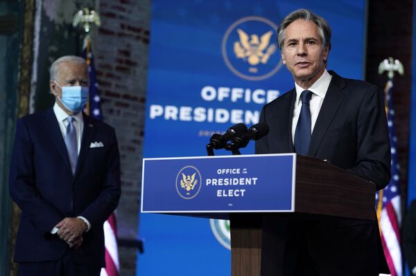 Antony Blinken Sworn in as 71st US Secretary of State - Sputnik International