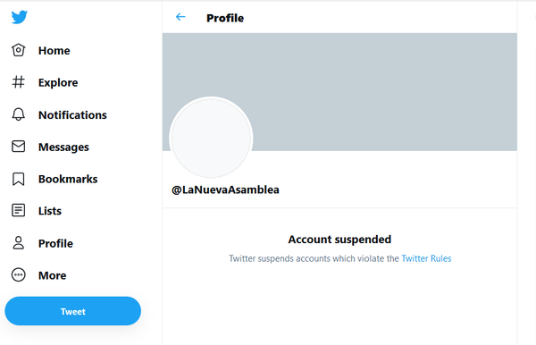 Twitter Suspends Account of Venezuela's New National Assembly - Sputnik International