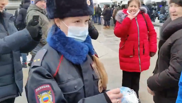 Policewoman in Moscow - Sputnik International