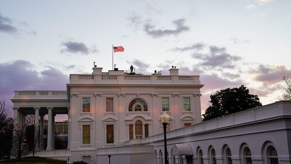 The White House is seen at sunrise during U.S. President Joe Biden's first week in office in Washington, U.S., January 23, 2021. - Sputnik International