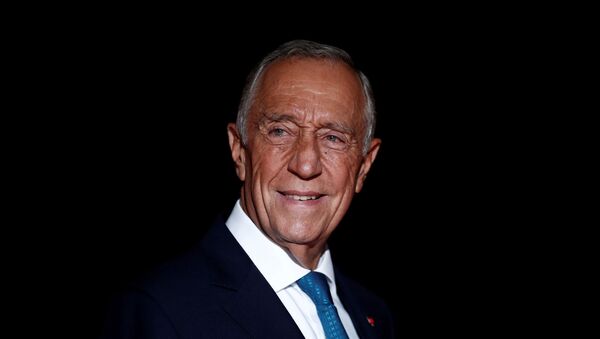 Portugal's President Marcelo Rebelo de Sousa arrives to attend a visit and a dinner at the Orsay Museum on the eve of the commemoration ceremony for Armistice Day, 100 years after the end of the First World War, in Paris, France, November 10, 2018 - Sputnik International