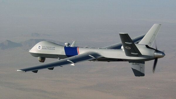 A General Atomics MQ-9 Reaper drone operated by US Customs and Border Protection - Sputnik International