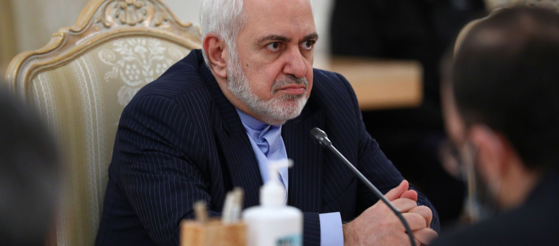 Iran's Foreign Minister Mohammad Javad Zarif attends a meeting with Russia's Foreign Minister Sergei Lavrov in Moscow, Russia January 26, 2021 - Sputnik International, 1920, 27.01.2021