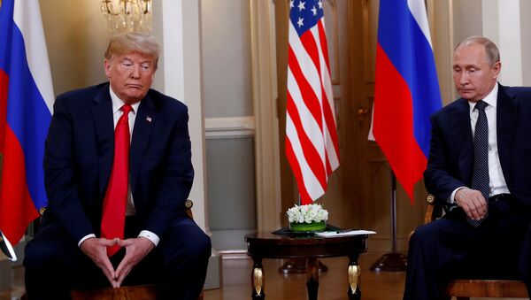 FILE PHOTO: Defining photos from the Trump presidency - Sputnik International