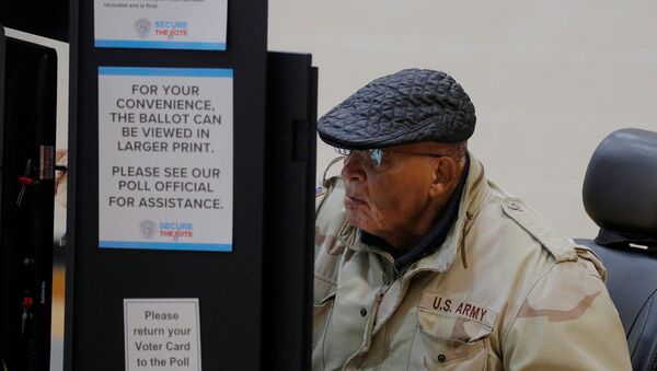 Voters cast their ballots in Atlanta - Sputnik International