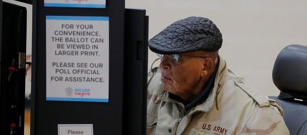 Voters cast their ballots in Atlanta Voters cast their ballots in Atlanta - Sputnik International