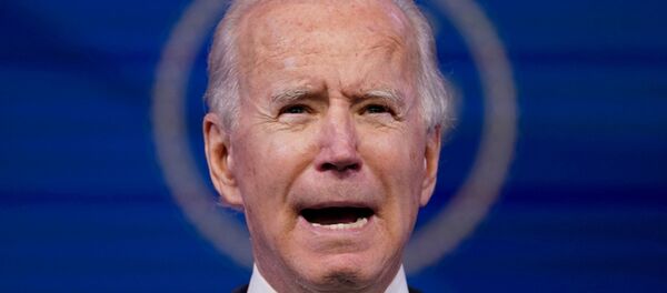 FILE PHOTO: U.S. President-elect Joe Biden holds news conference at transition headquarters in Wilmington, Delaware FILE PHOTO: U.S. President-elect Joe Biden holds news conference at transition headquarters in Wilmington, Delaware - Sputnik International