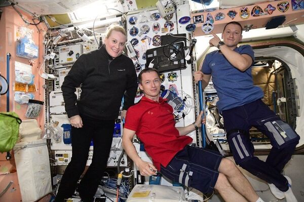 ISS Crew Member Reveals Difficulties of Filming Virtual Reality Documentary in Space ISS Crew Member Reveals Difficulties of Filming Virtual Reality Documentary in Space - Sputnik International