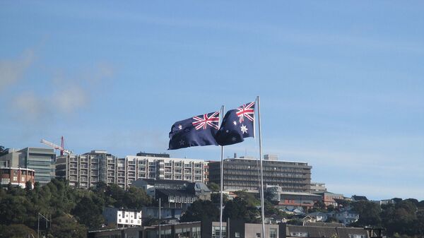 New Zealand and Australia Flags - Sputnik International