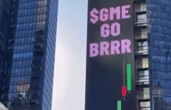  GameStop billboard in Times Square - Sputnik International