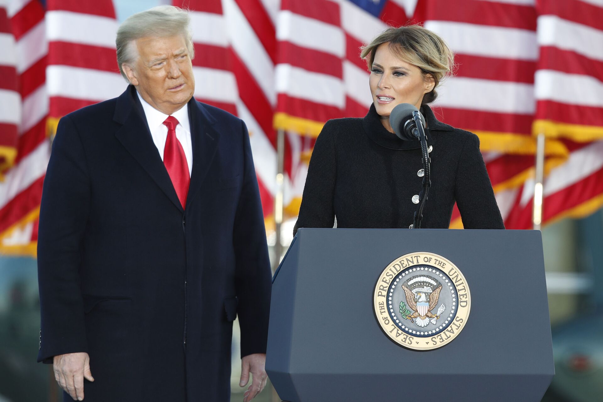 Melania Would 'Elevate' Trump After Every Rally, Say He Was 'Wonderful & Great', Ex-Pal Claims - Sputnik International, 1920, 01.02.2021