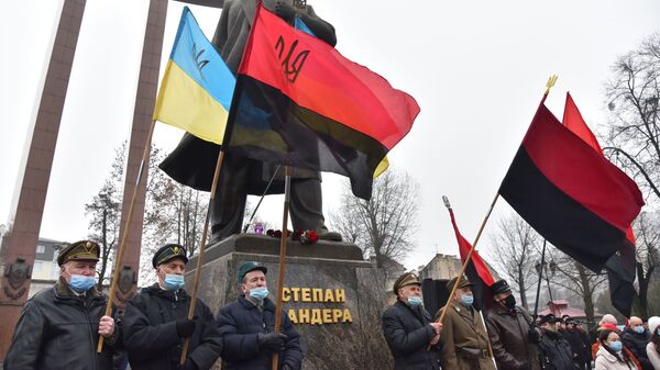 Nationalist marches in Ukraine - Sputnik International