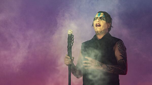 Marilyn Manson performs during Louder Than Life at Highland Festival Grounds at KY Expo Center on Sunday, Sept. 29, 2019, in Louisville, Ky. - Sputnik International