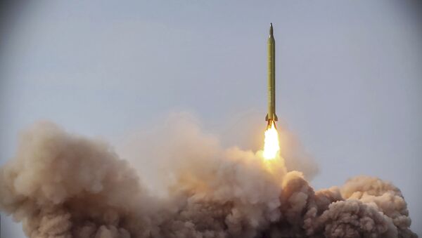 In this file photo released Jan. 16, 2021, by the Iranian Revolutionary Guard, a missile is launched in a drill in Iran. On Tuesday, Jan. 26, 2021, Iran warned the Biden administration that it will not have an indefinite time period to rejoin the 2015 nuclear deal between Tehran and world powers. - Sputnik International