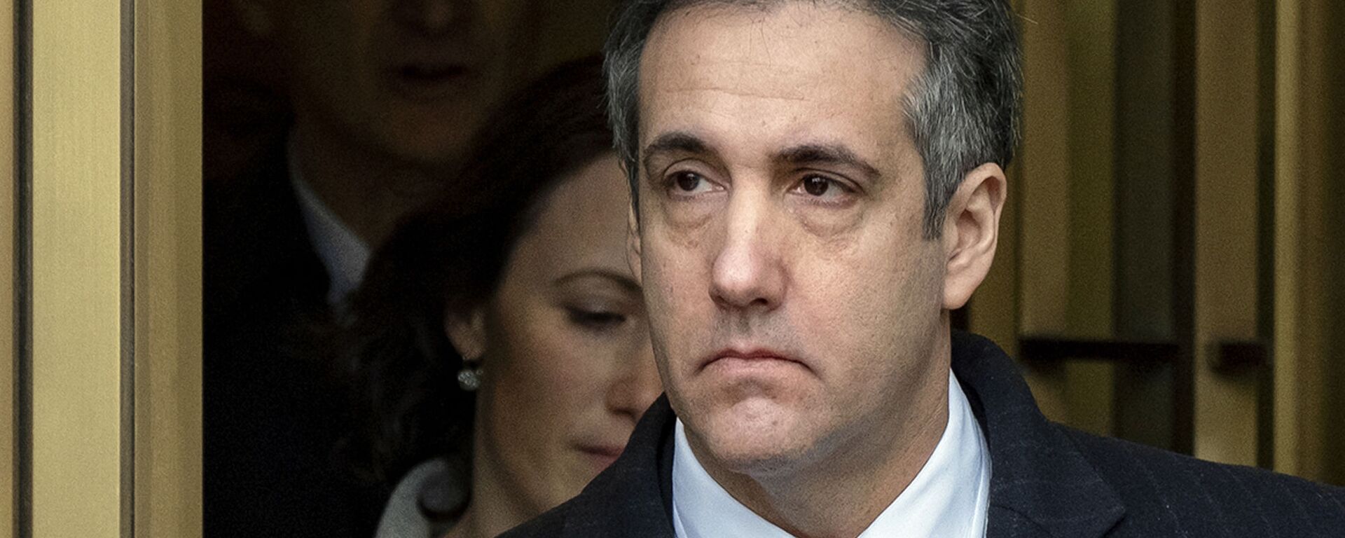 In this Dec. 12, 2018, file photo, Michael Cohen, President Donald Trump's former lawyer, leaves federal court after his sentencing in New York - Sputnik International, 1920, 12.10.2022