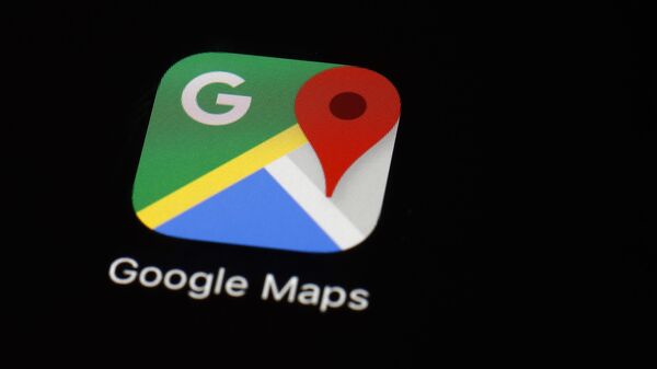 This March 19, 2018 photo shows the Google Maps app on an iPad in Baltimore.  - Sputnik International