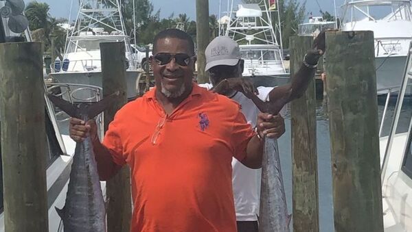 Michael Misick, former premier of the Turks and Caicos Islands, after a fishing trip - Sputnik International