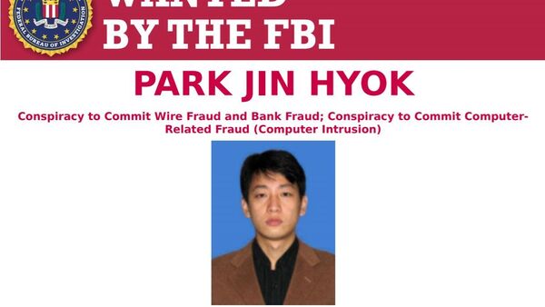 FBI wanted poster for suspected North Korean hacker Park Jin Hyok - Sputnik International