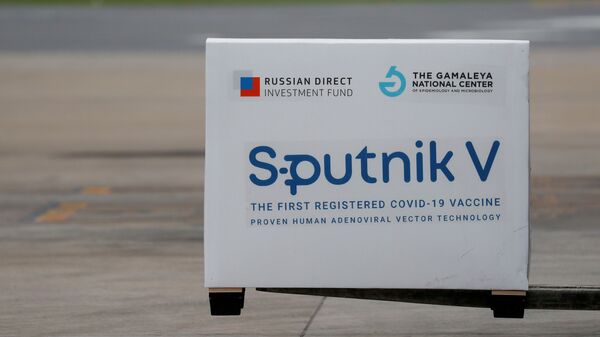 A shipment of doses of the Sputnik V (Gam-COVID-Vac) vaccine against the coronavirus disease (COVID-19)  - Sputnik International