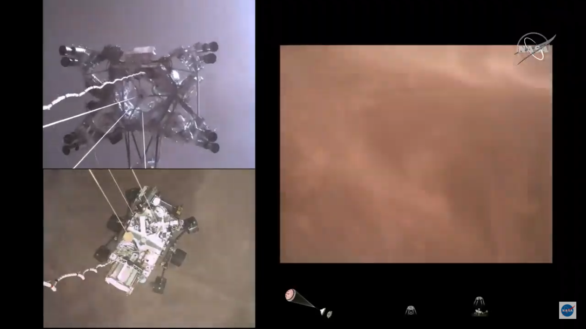 NASA Releases Stunning Surface Audio, Landing Video Captured by Mars Perseverance Rover - Sputnik International, 1920, 22.02.2021