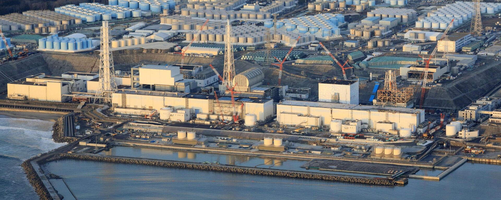 Fukushima Daiichi nuclear power plant in Okuma town - Sputnik International, 1920, 15.04.2021