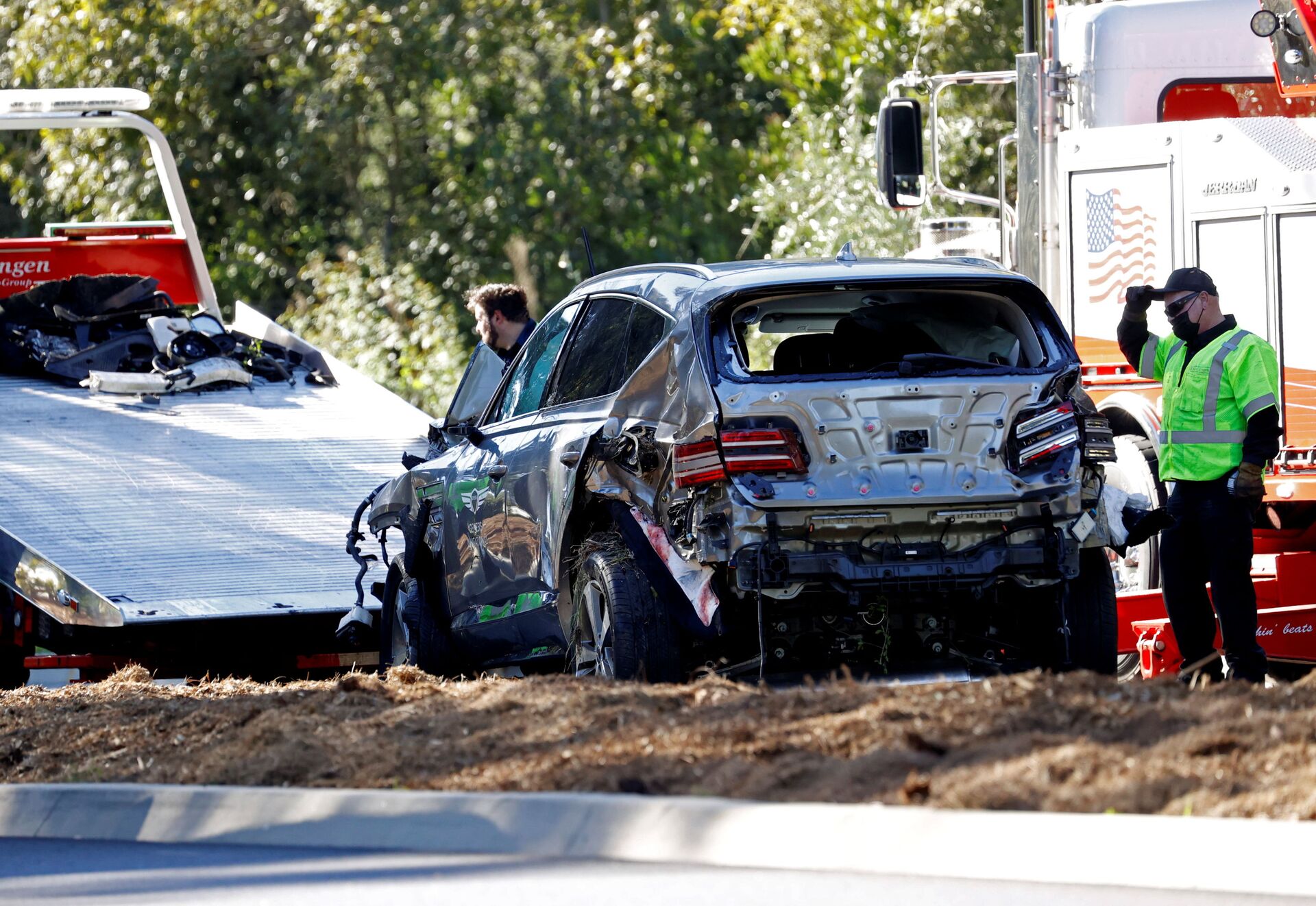 Tiger Woods Car Crash A Recap of the Golf Legends Ups and Downs picture