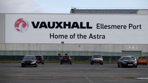 The Vauxhall Astra factory in Ellesmere Port, near Liverpool - Sputnik International