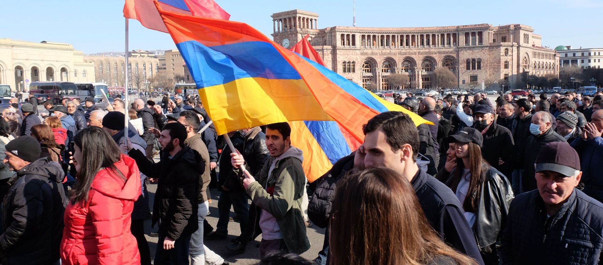 Opposition rallies in Yerevan - Sputnik International, 1920, 27.02.2021
