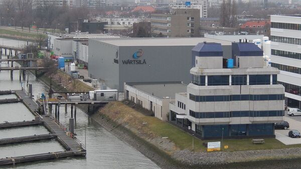 Wärtsilä in Rotterdam. Wilhelminahaven, Havenstraa - Sputnik International