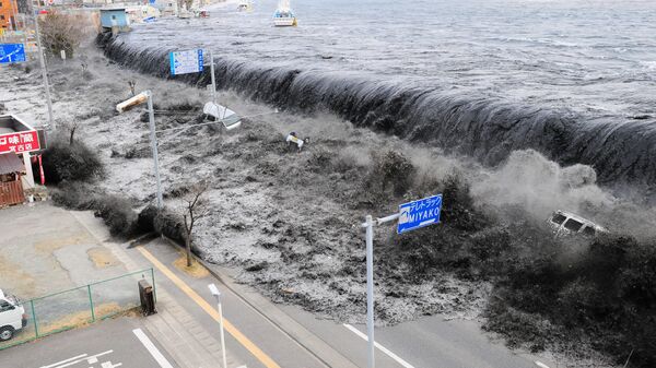 On 11 March 2011 a tsunami hit Miyako in Japan - Sputnik International