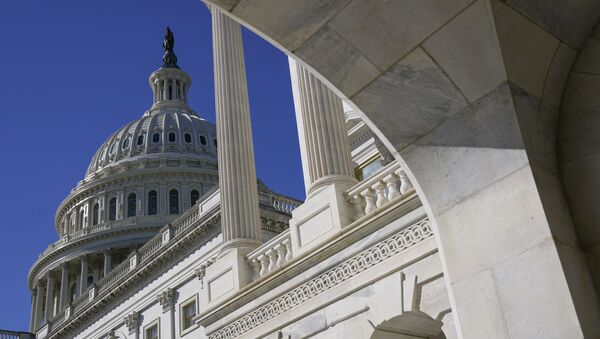 Sun shines on the U.S. Capitol dome, Tuesday, March 2, 2021, in Washington. - Sputnik International