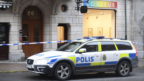 A police car in Sweden - Sputnik International