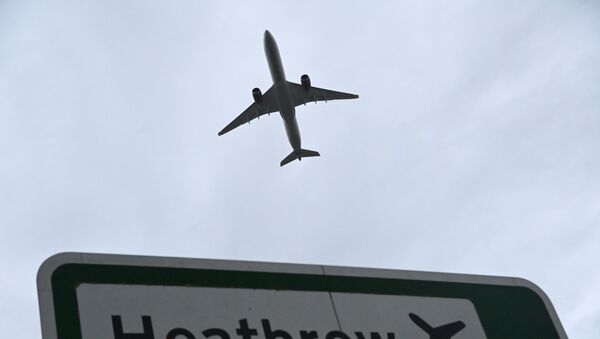 An aircraft takes off at Heathrow Airport amid the spread of the coronavirus disease (COVID-19) pandemic in London, Britain, 4 February 2021.  - Sputnik International