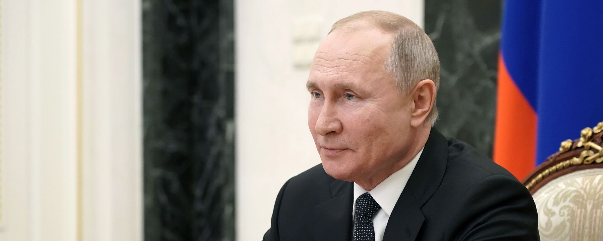 February 26, 2021. Russian President Vladimir Putin is holding an operational meeting with permanent members of the Russian Security Council via videoconference. - Sputnik International, 1920, 07.03.2021