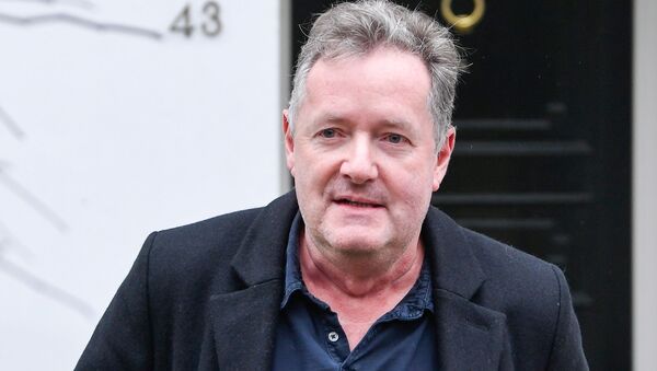 Journalist and television presenter Piers Morgan steps out of his house, after he left his high-profile breakfast slot with broadcaster ITV, following his long-running criticism of Prince Harry's wife Meghan, in London, Britain, 10 March 2021. - Sputnik International