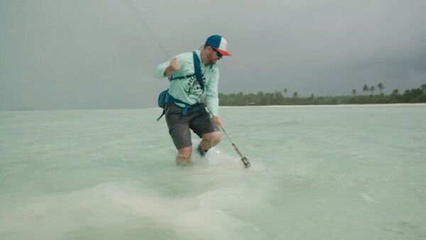 First day was extremely buzzy on the flats... Also first time I’ve ever kicked a shark in the head - Sputnik International