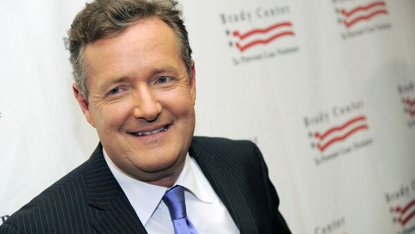  This May 7, 2013 file photo shows Piers Morgan at the Brady Campaign to Prevent Gun Violence Los Angeles Gala in Beverly Hills, Calif. - Sputnik International
