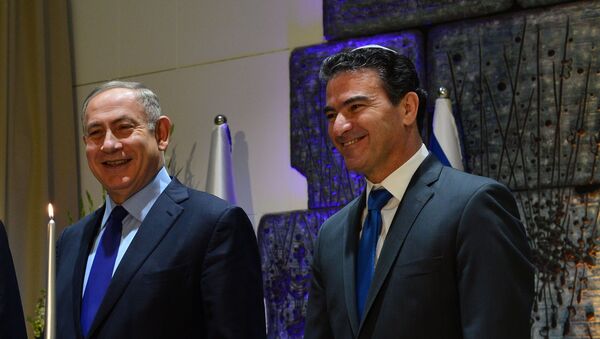  Israeli Prime Minister Benyamin Netanyahu and the head of Mossad, Yossi Cohen - Sputnik International