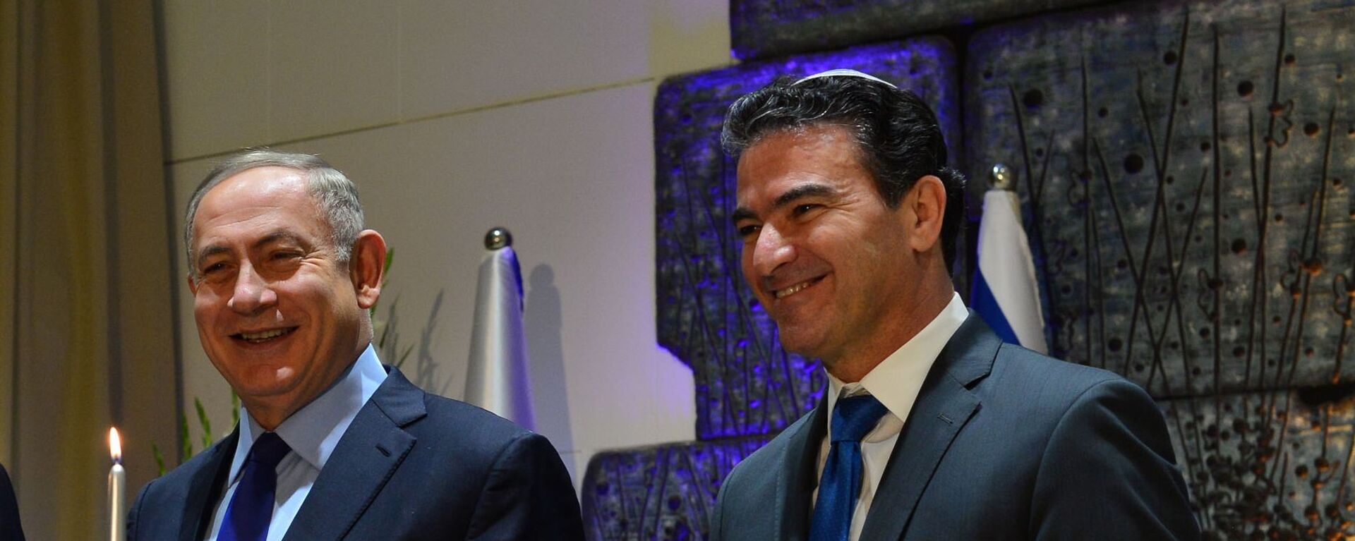  Israeli Prime Minister Benyamin Netanyahu and the head of Mossad, Yossi Cohen - Sputnik International, 1920, 10.10.2024