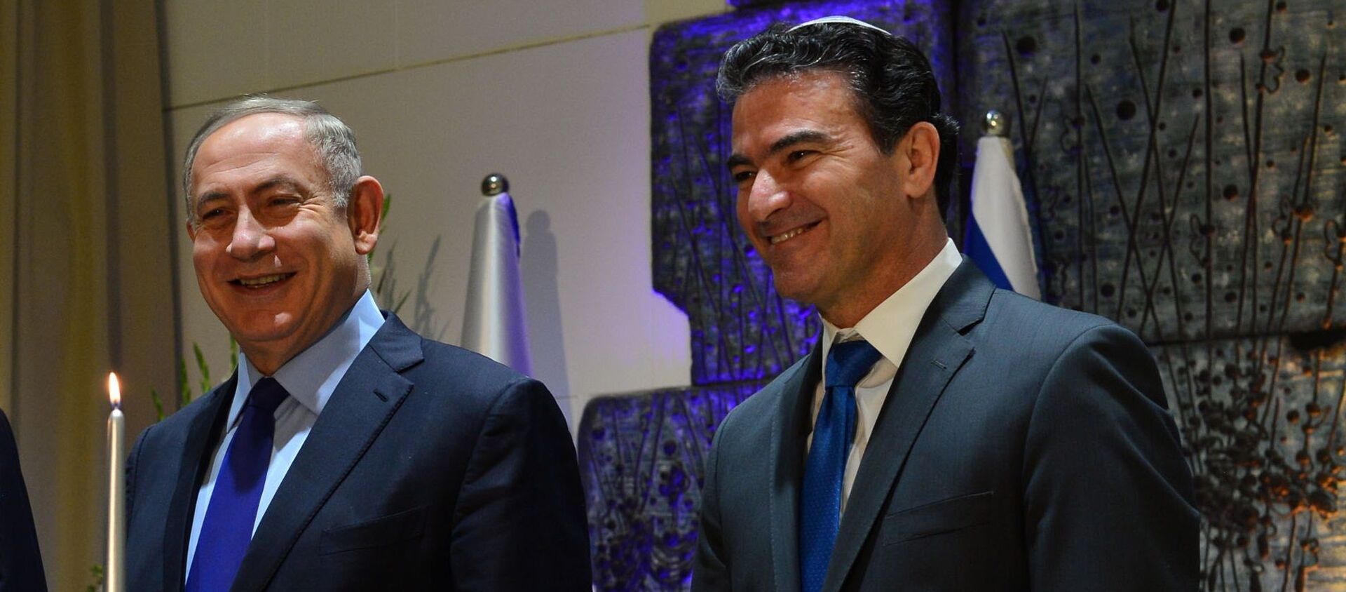  Israeli Prime Minister Benyamin Netanyahu and the head of Mossad, Yossi Cohen - Sputnik International, 1920, 11.03.2021