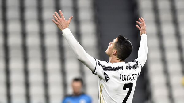 Soccer Football - Serie A - Juventus v Spezia - Allianz Stadium, Turin, Italy - March 2, 2021 Juventus' Cristiano Ronaldo reacts  - Sputnik International