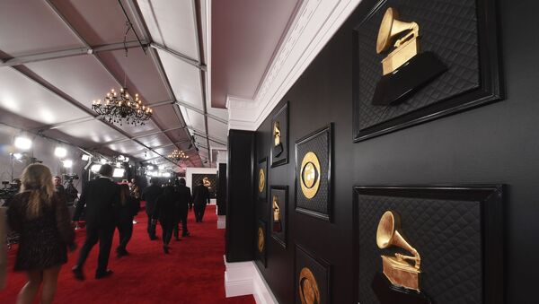A view of the red carpet appears prior to the start of the 62nd annual Grammy Awards on Jan. 26, 2020 - Sputnik International