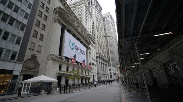 The New York Stock Exchange is seen, Wednesday, Oct. 28, 2020, in New York.  - Sputnik International