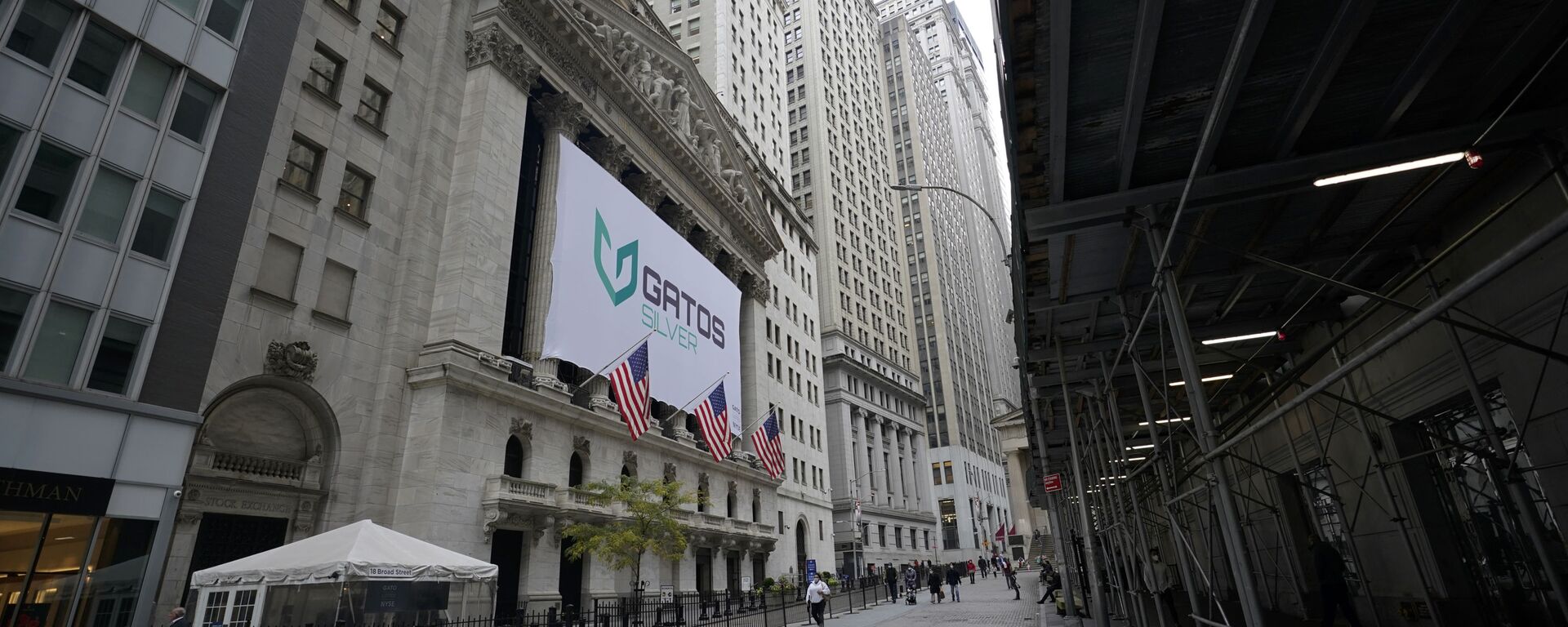 The New York Stock Exchange is seen, Wednesday, Oct. 28, 2020, in New York.  - Sputnik International, 1920, 30.07.2022