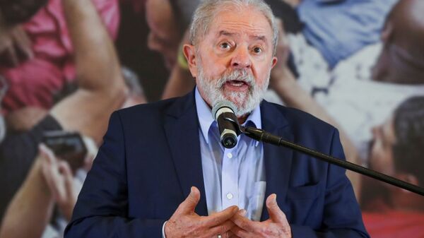 Brazil's former President Lula attends a news conference in Sao Bernardo do Campo - Sputnik International
