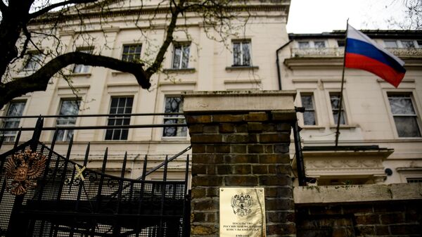 The building of the Russian embassy in London. - Sputnik International